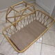 Baby vintage rattan bed