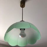 Suspension en verre vintage