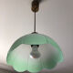 Vintage glass pendant light