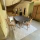 Chaises Louis Philippe barrettes pieds sabres