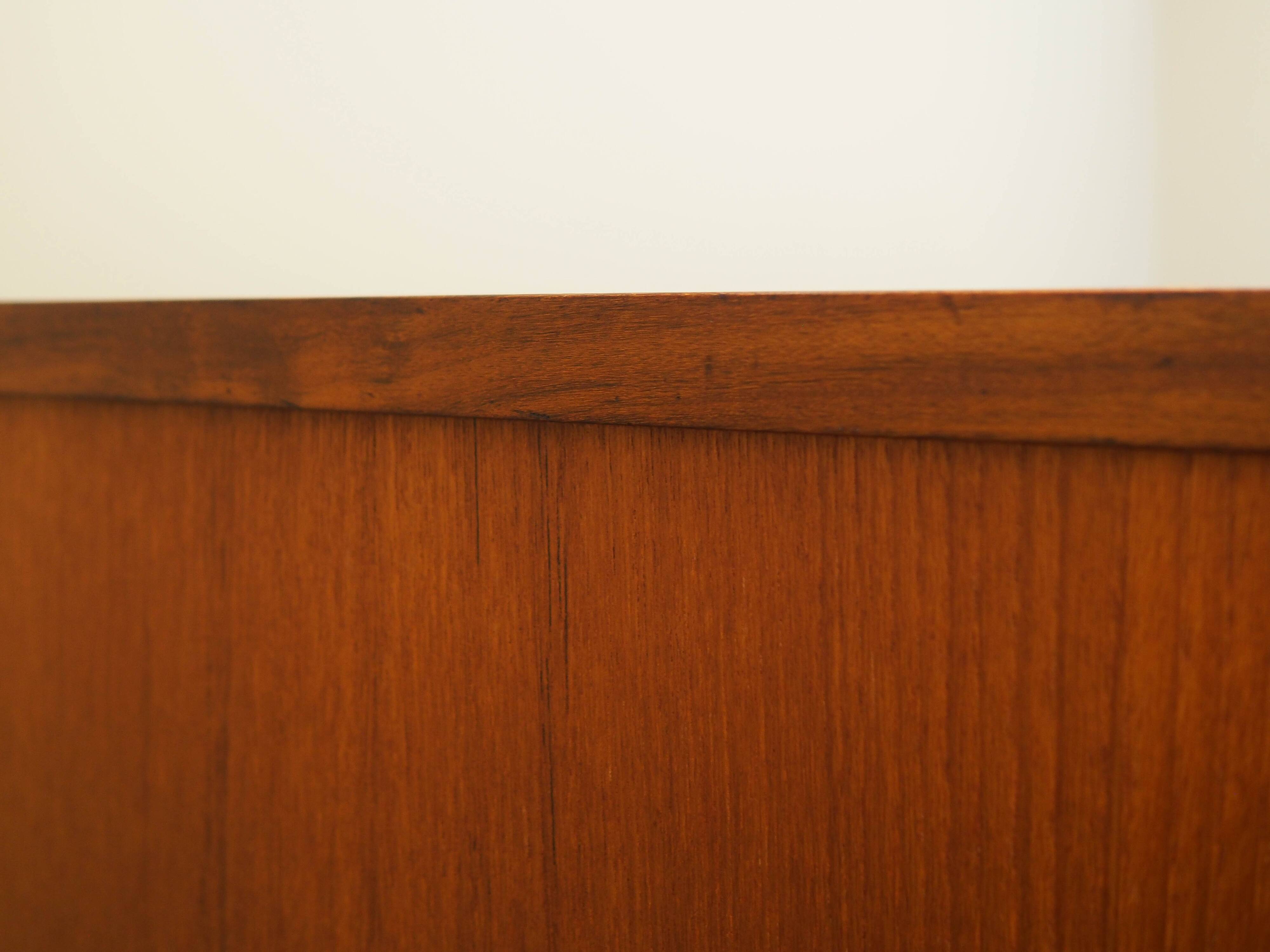 Teak wardrobe, Danish design, 1960s, manufacturer: Denmark