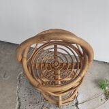 Rattan mini bar