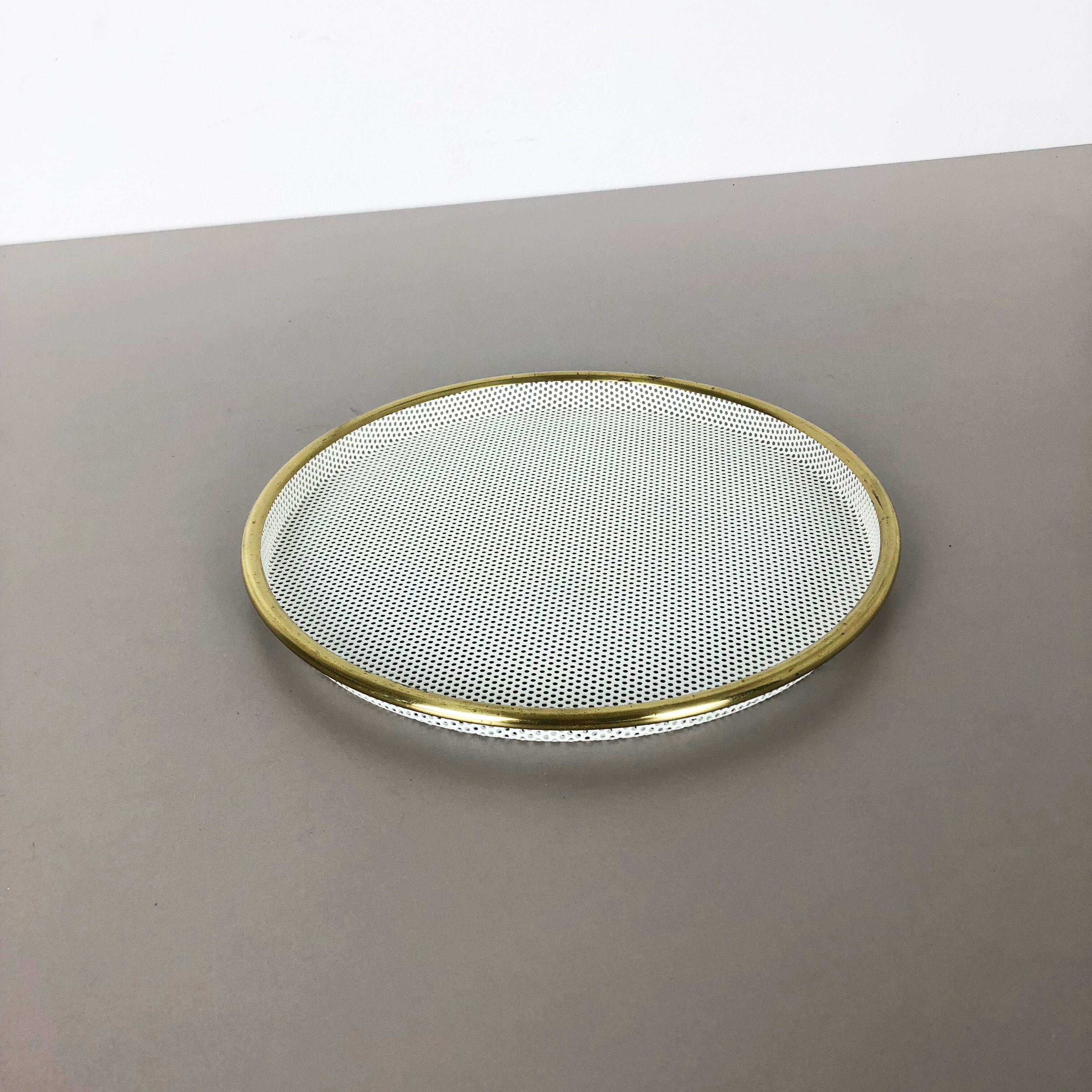 Original french metal tray "rigituelle"