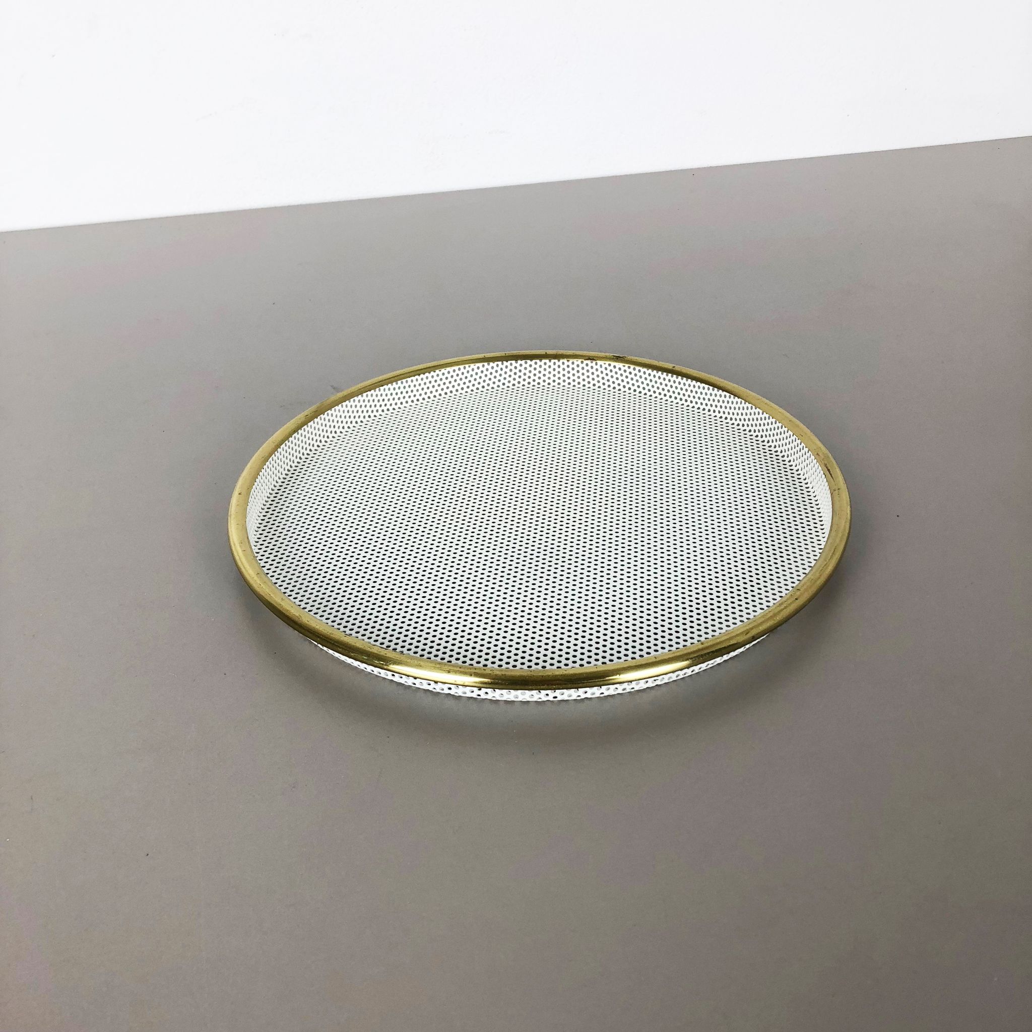 Original french metal tray "rigituelle"
