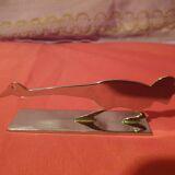 Set of 11 Art Deco knife holders signed Yorel in Piery case