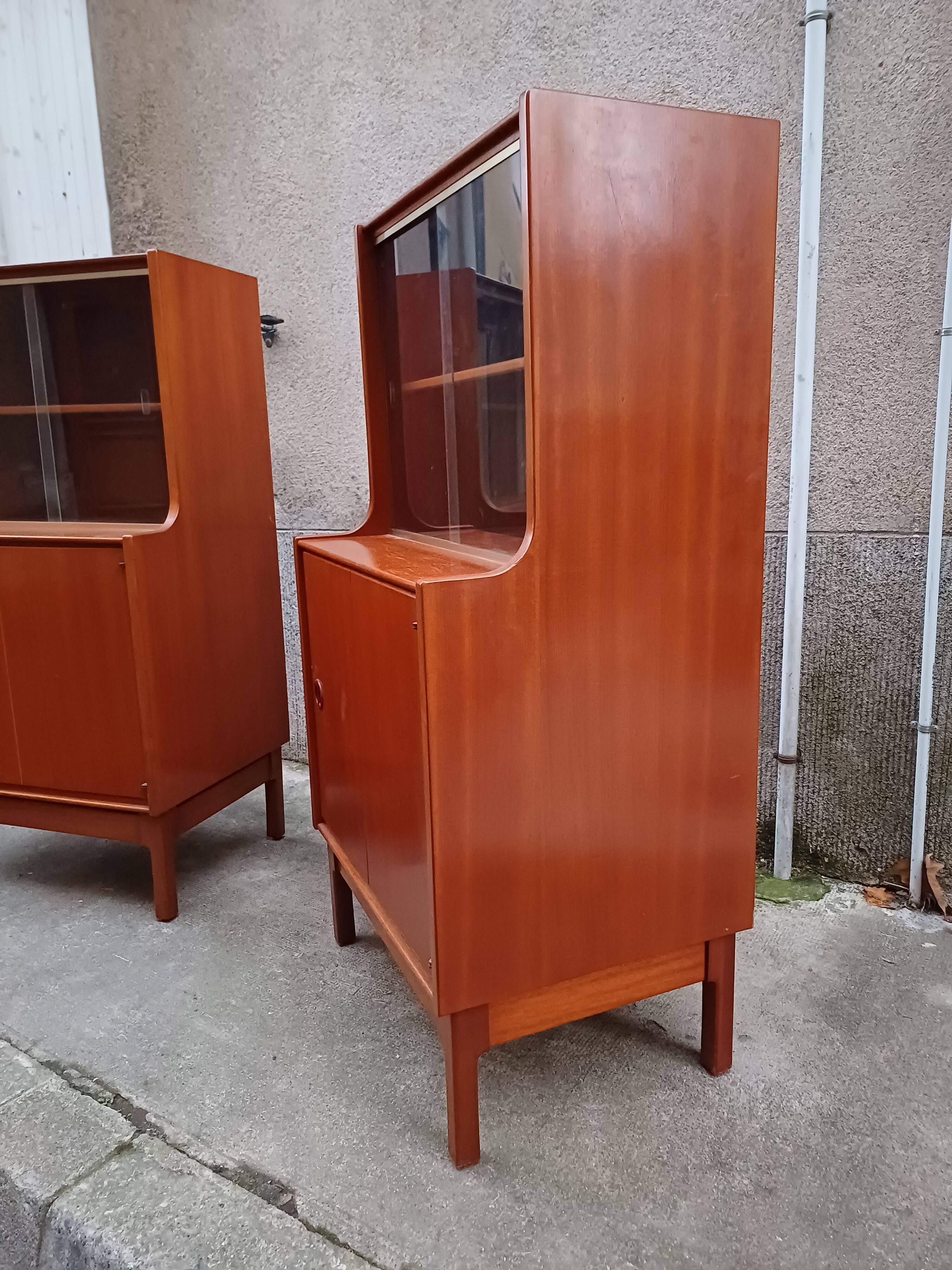 Small piece of furniture Living room bookcase, Jacques Hauville for Roche Bobois 1960