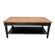 Vintage solid wood coffee table