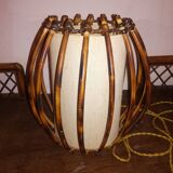 Lamp to be placed in rattan