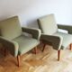 Pair of 1960s Mid Century Armchairs