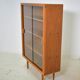 Showcase by CFC Silkeborg 1970s Teak display cabinet danish