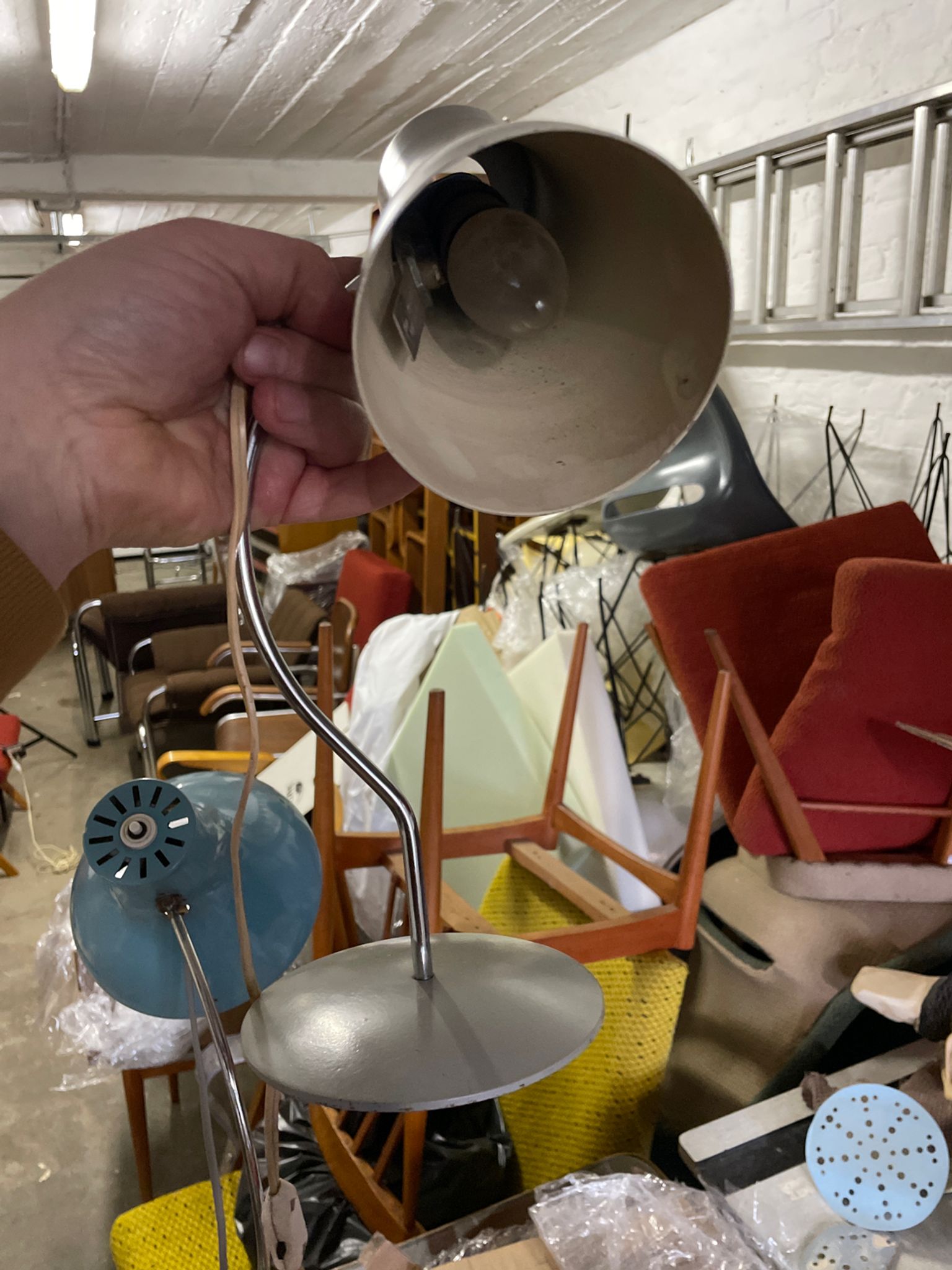 Lampe de Josef Hurka pour Napako