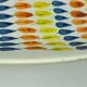 French ceramic empty pocket cup, Roger Capron, fish decoration Vallauris 1950