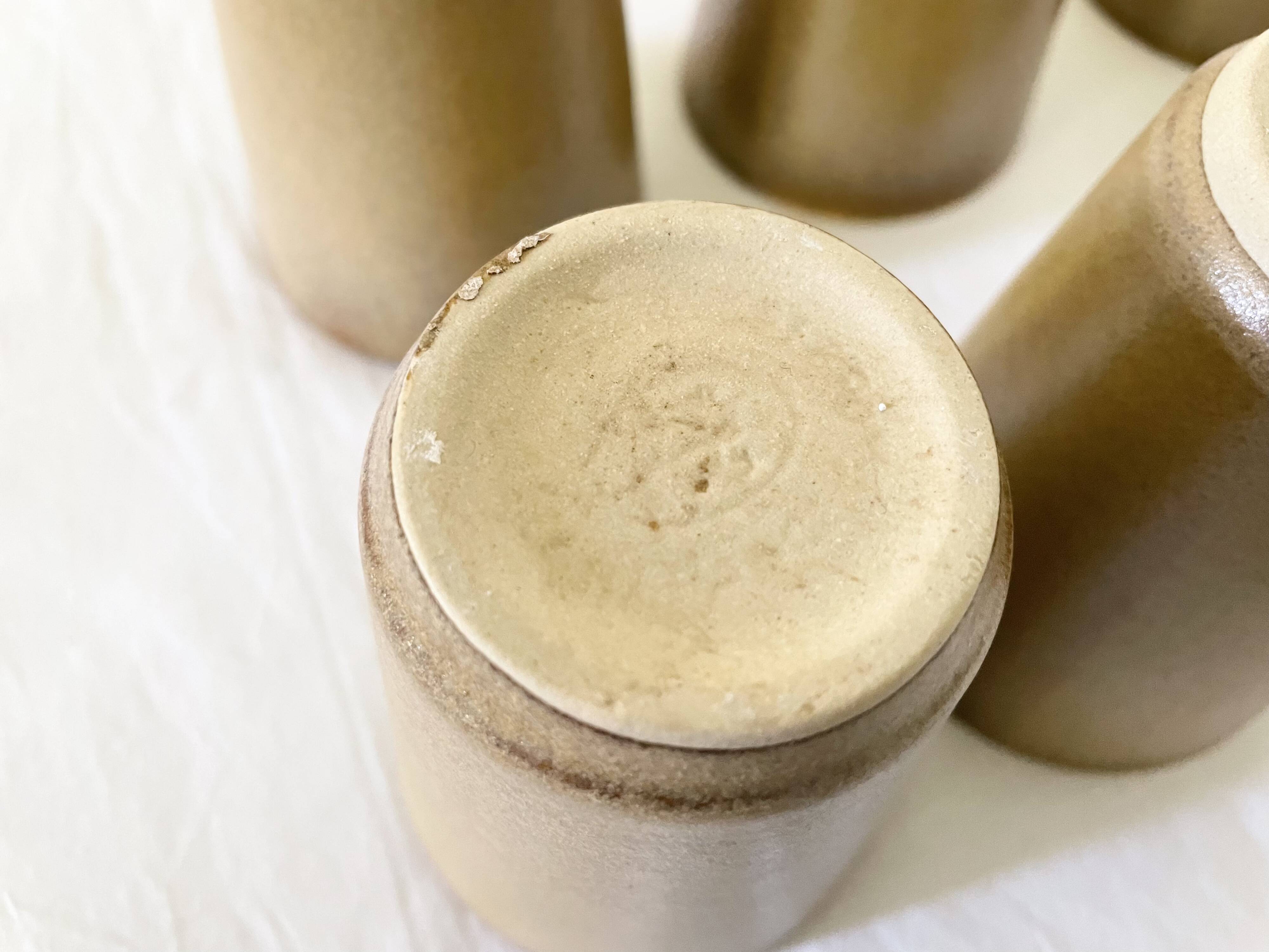 Digoin stoneware mugs