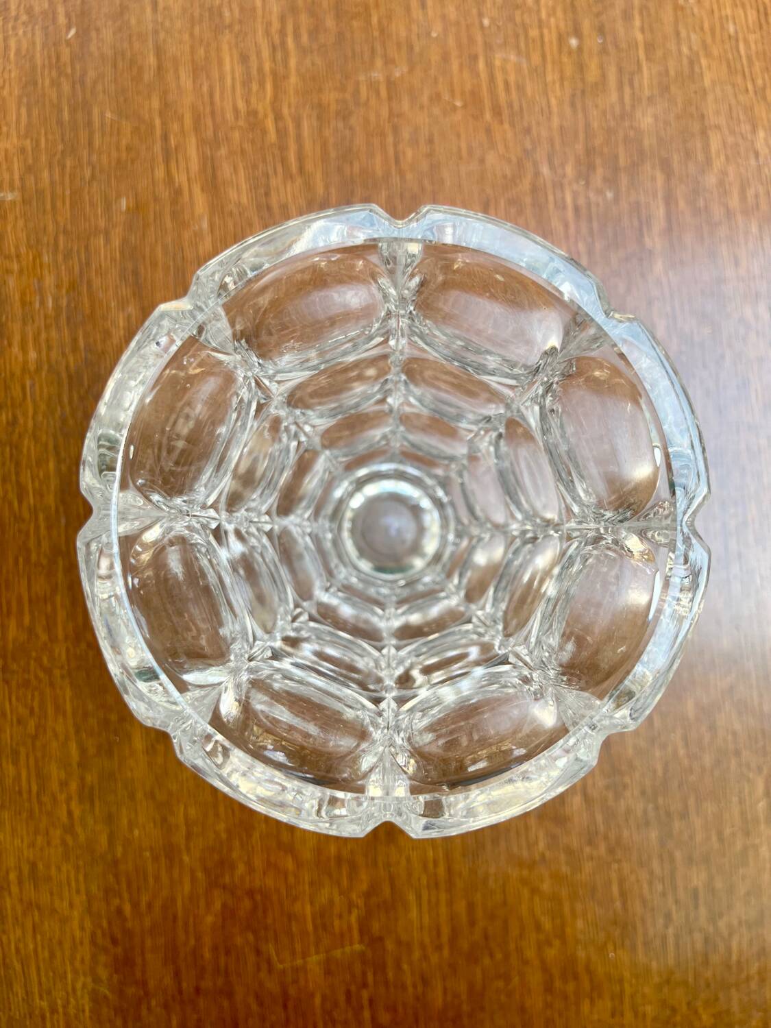 Vintage glass vase