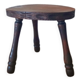 Raw wood stool