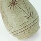 Early 1960s u-keramik mid century ceramic vase model no. 137/30 elephants and palmtrees decor