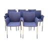 Lot 8 armchairs Lea edited by Zanotta