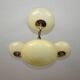 Art deco chandelier, 1940's.