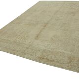 1970s 240 cm x 340 cm beige wool carpet