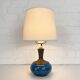 Scandinavian ceramic table lamp, Nils Kähler for HAK, Denmark, 1960s