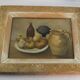 French painting oil on panel Still Life signed J. Paillou