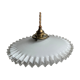 Opaline suspension with brass claw