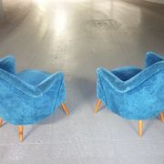 Superb pair of chairs 50 60 organic years