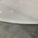 Table basse STRIND d’Ehlen Johansson pour IKEA vintage blanche 1970