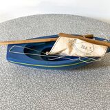 Tirot 204 basin sailboat in wood, French brand. Also called Yole.