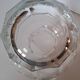 Moser signed crystal pitcher