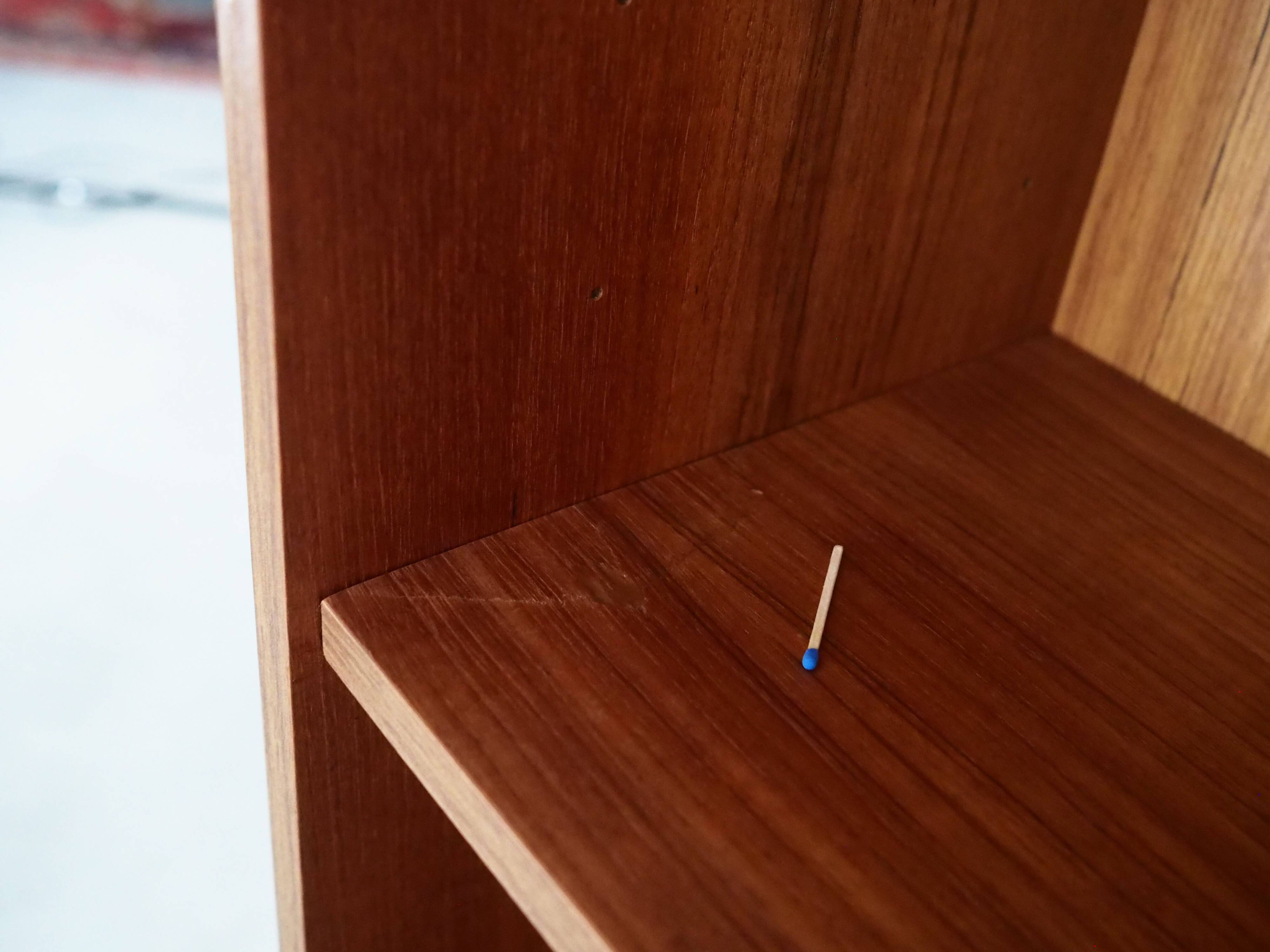 Teak bookcase, Danish design, 1960s, production: Denmark