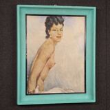 French woman nude painting