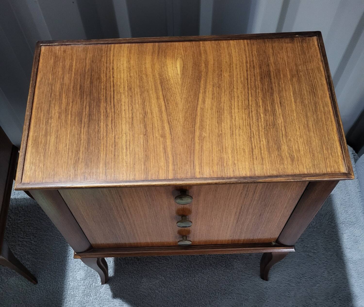 Paire de chevets tables de nuit Art Déco Vintage