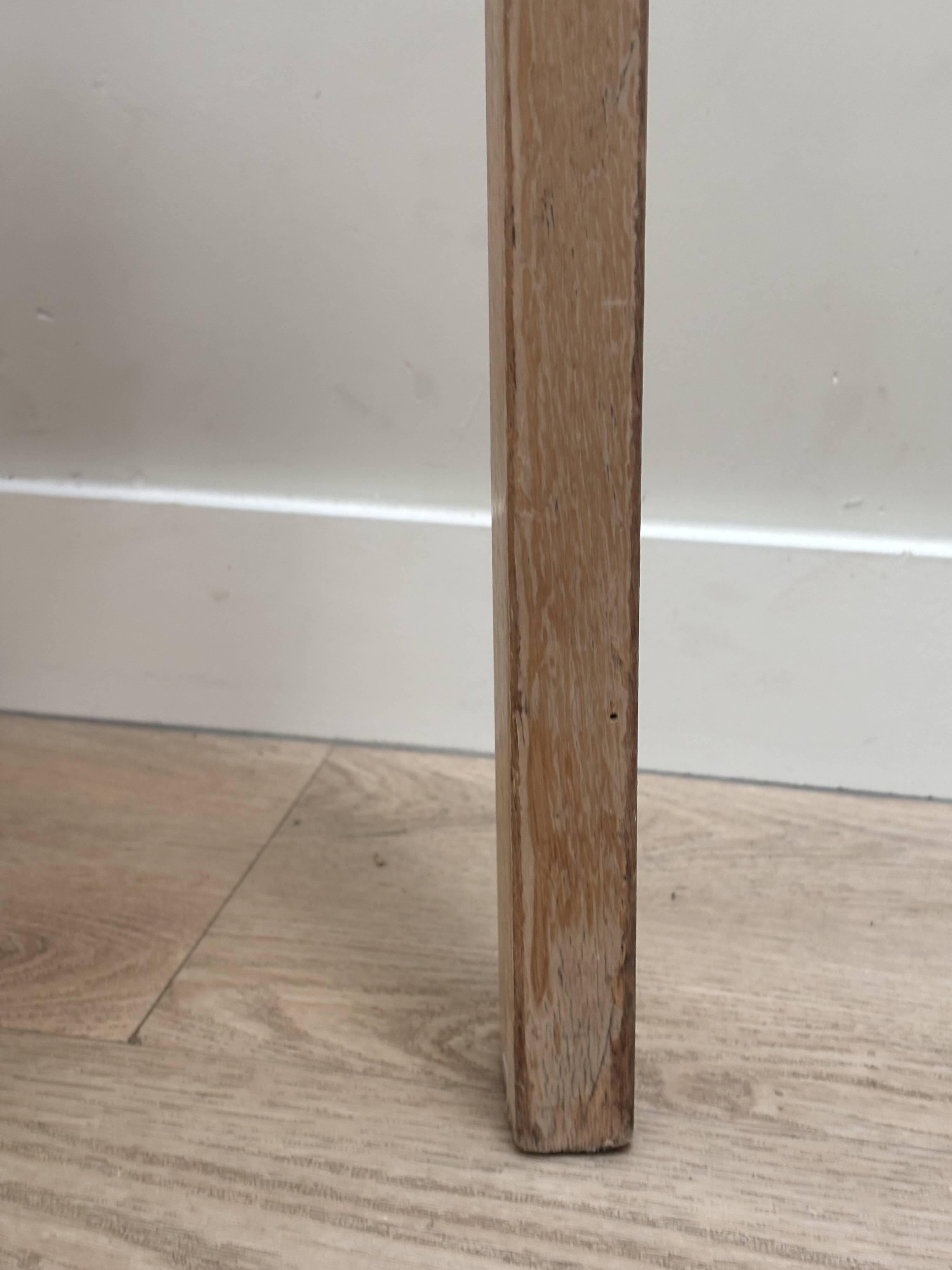 Alvar Aalto Artek Stool 60 Finland 1950s Vintage Birch Original Patina