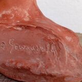 Terracotta bust Amedeo Gennarelli