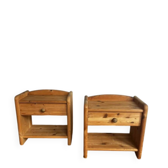 Bedside table - pine wood