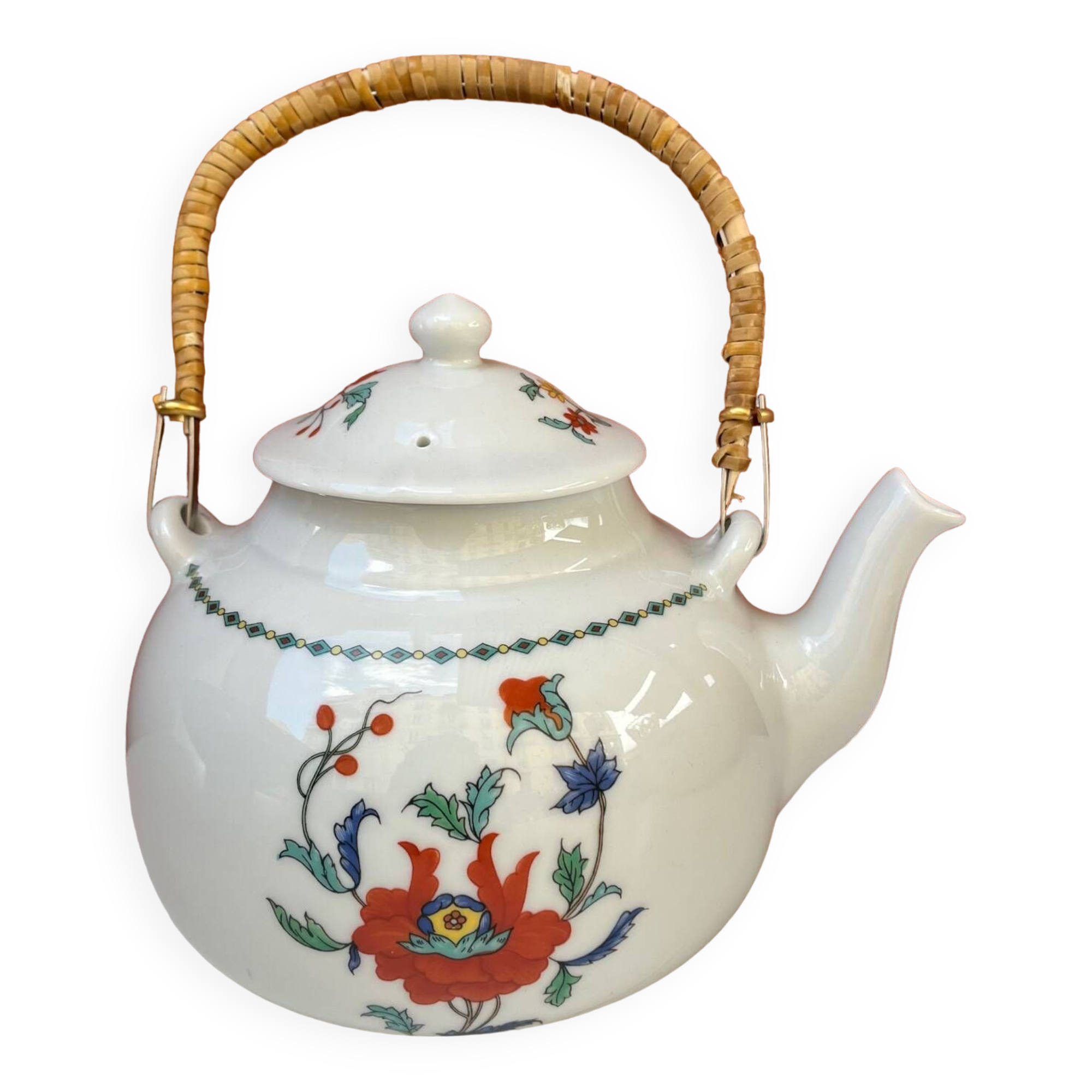 Porcelain teapot