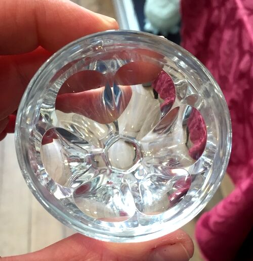 Suite de 12 verres à porto baccarat modèle Harcourt