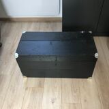 Restored wooden trunk