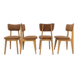 Série de 4 chaises vintage- 1950s