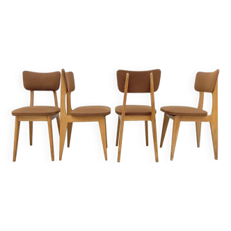 Series of 4 vintage chairs - 1950s