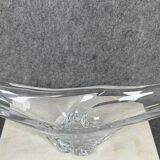 Daum: crystal fruit bowl centerpiece circa 1970