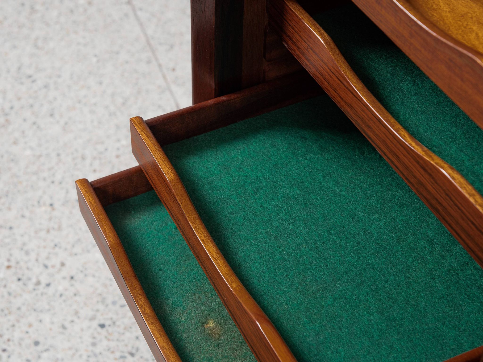 Midcentury Danish highboard Model 13 in rosewood by Omann Jun 1960s