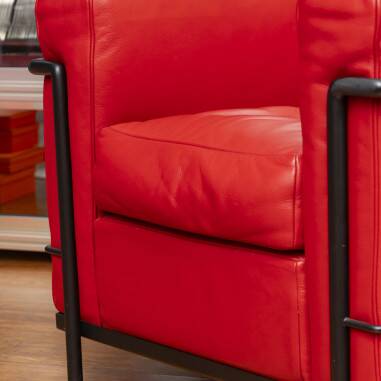 LC2 armchair — Le Corbusier, Pierre Jeanneret & Charlotte Perriand, creators