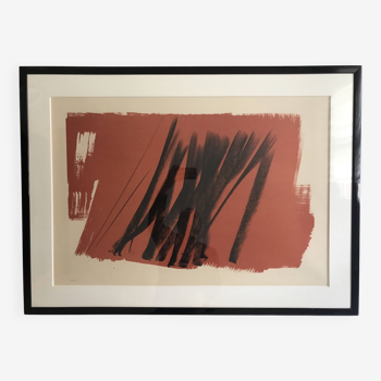 Hans HARTUNG, L 1970-13, 1970 (RMM 317). Lithographie originale signée au crayon