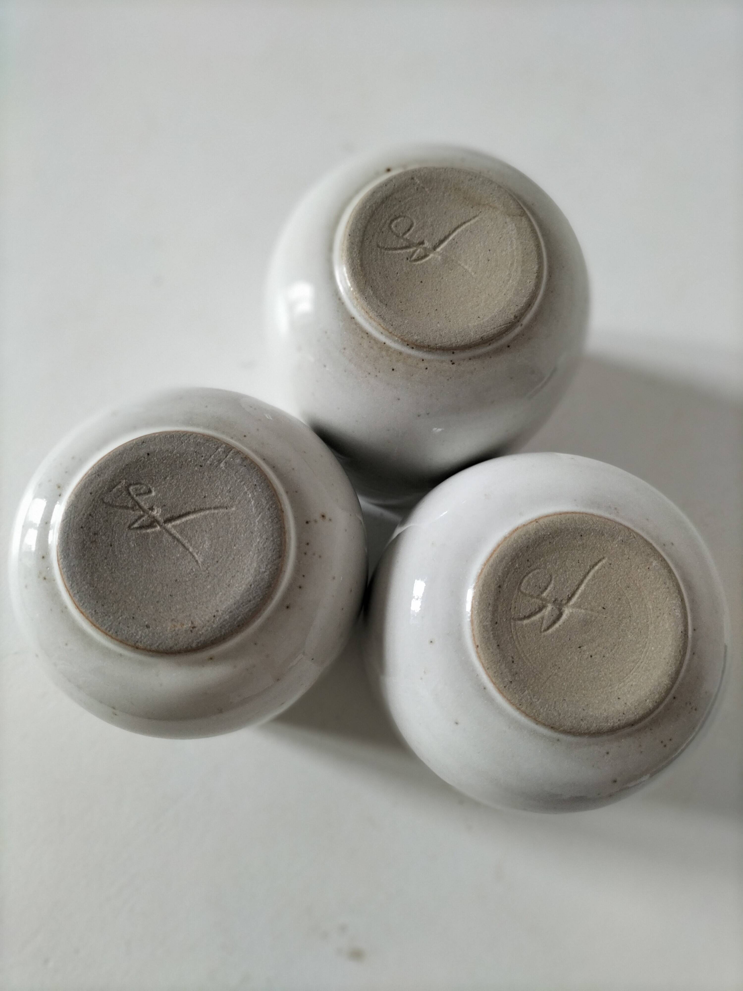 Rio stoneware cups Atelier Hurtault Puisaye