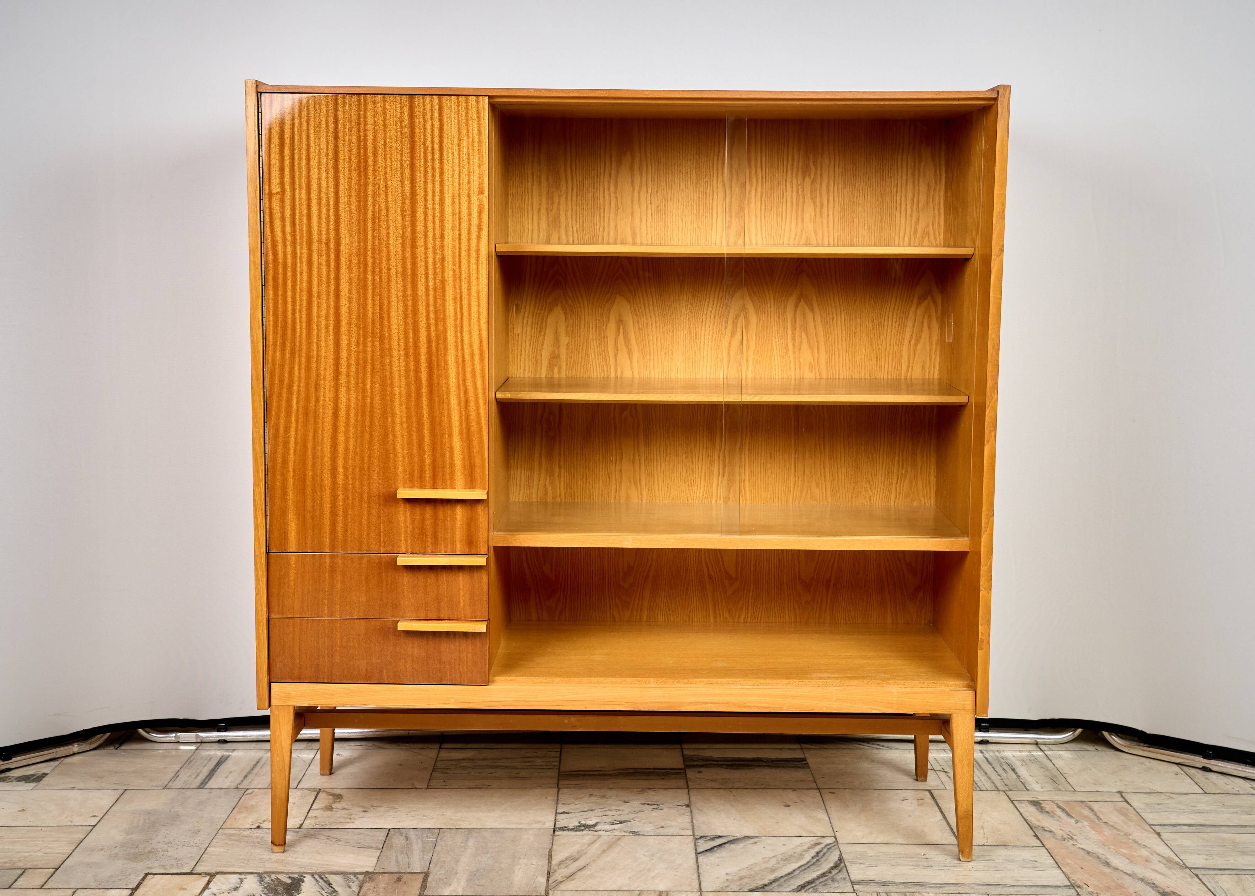 Vintage Display Cabinet by František Mezulánik for Up Závody, 1970s