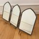 Art Deco tri-fold boudoir vanity mirror, English, 1920s