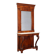 Console restoration in cherry wood Italy 19th century