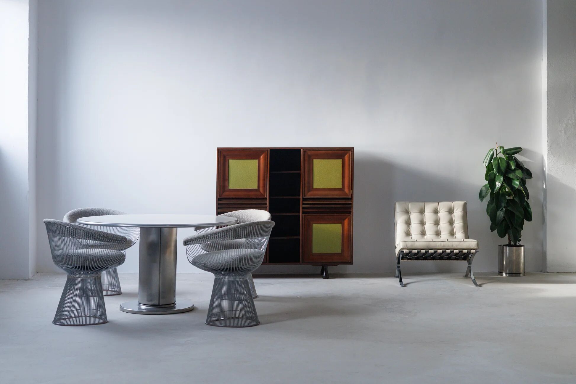 Ensemble de 4 Warren Platner, Knoll